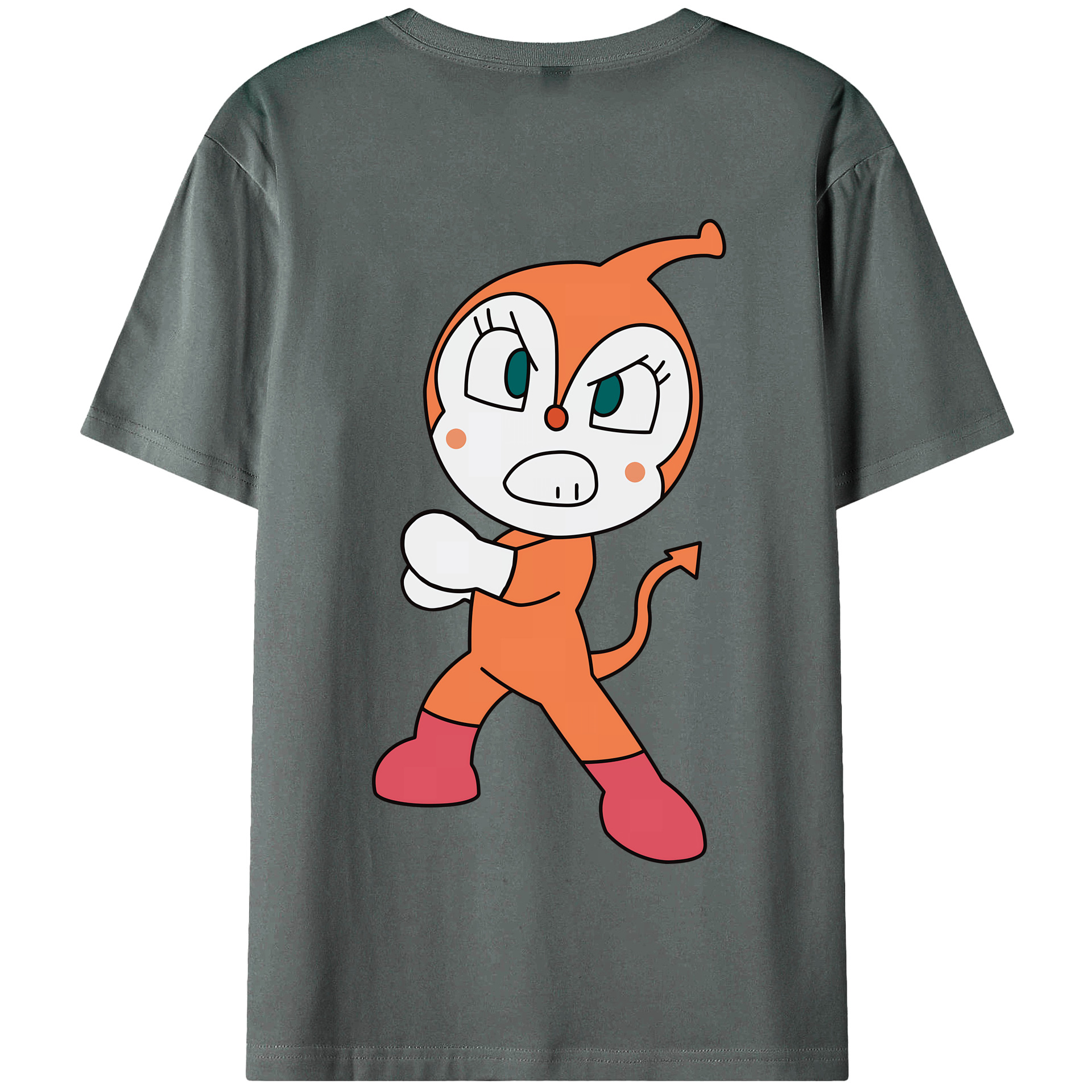 （画像用） アンパンマン Anpanman 綿100％半袖Tシャツ（背面プリント）